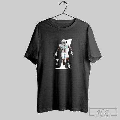 Colin Simmons Number 1 Texas Longhorns Football Breakthrough V Neck