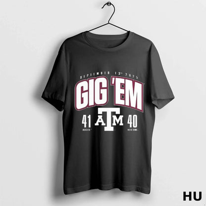 College Football Texas Am Aggies Vs Notre Dame Fighting Irish Gig Em