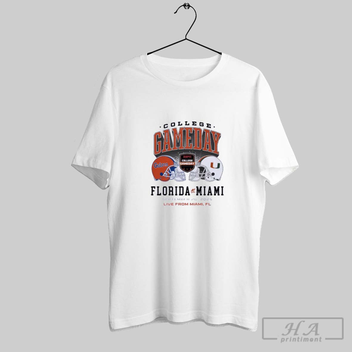 College Gameday Florida Vs Miami September 20 2025 Shirt Elegant Style