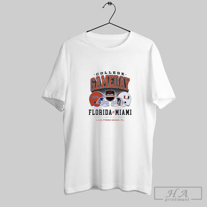 College Gameday Florida Vs Miami September 20 2025 Shirt Elegant Style