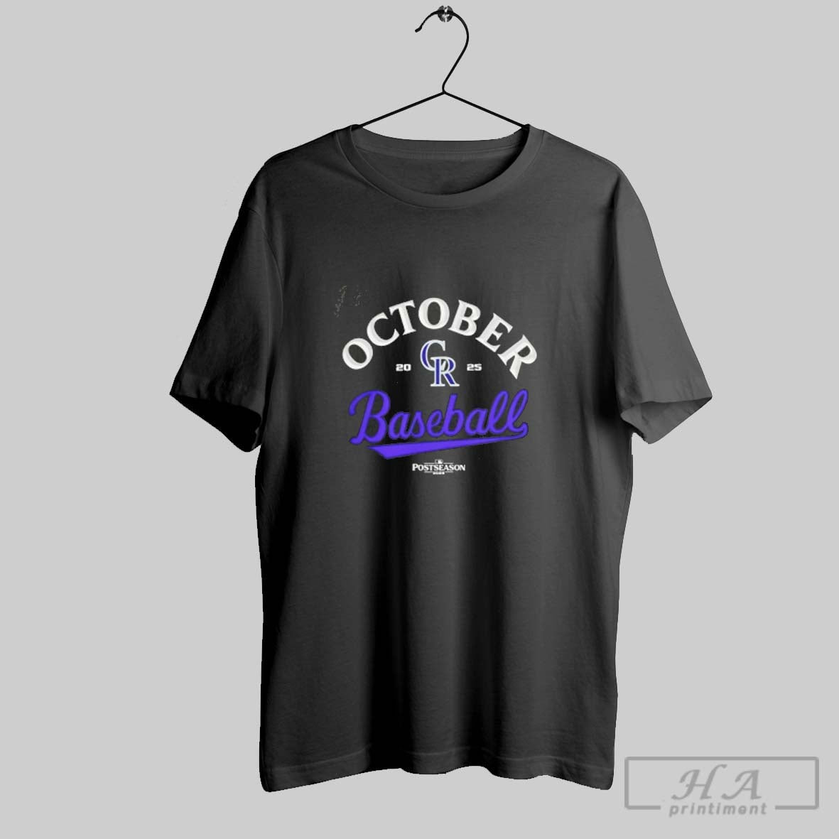 Colorado Rockies October Baseball 2025 Mlb Postseason Sweatshirt