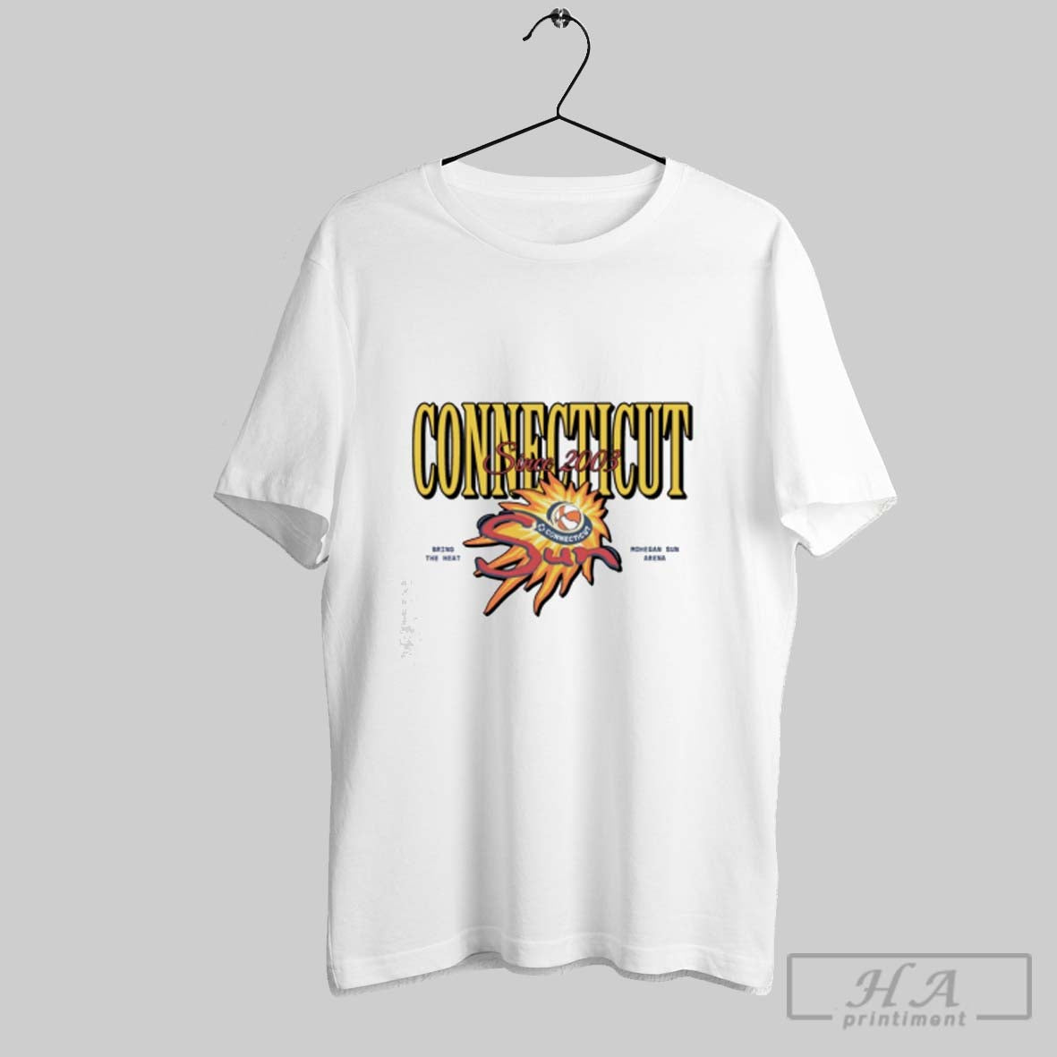 Connecticut Sun Since 2003 Logo Tee Authentic Collection