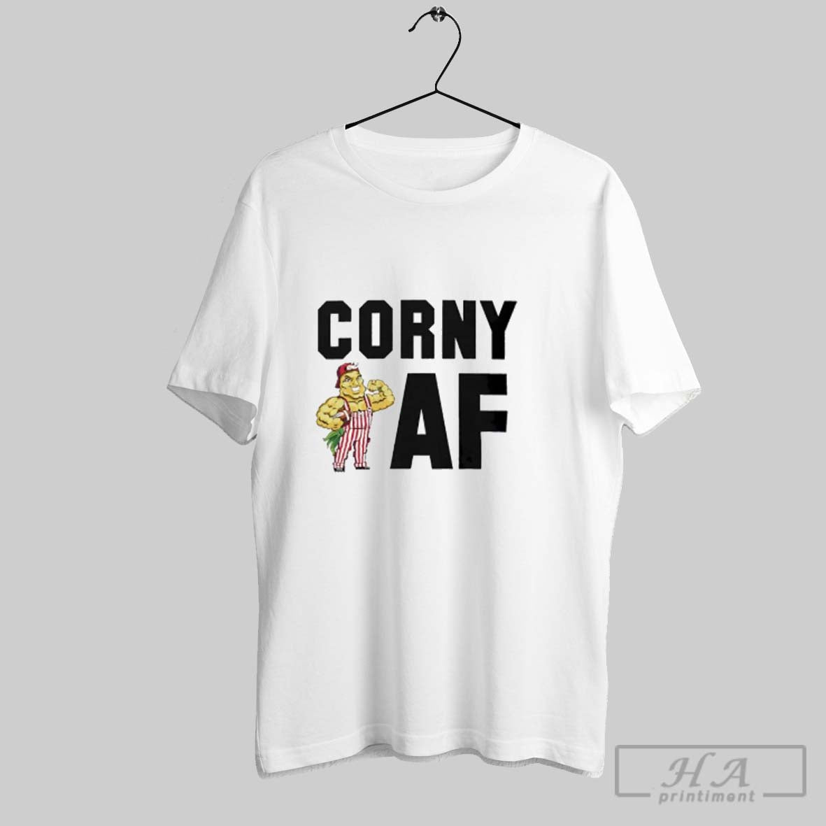 Corny Af Nebraska Cornhuskers Shirt Elegant Fashion