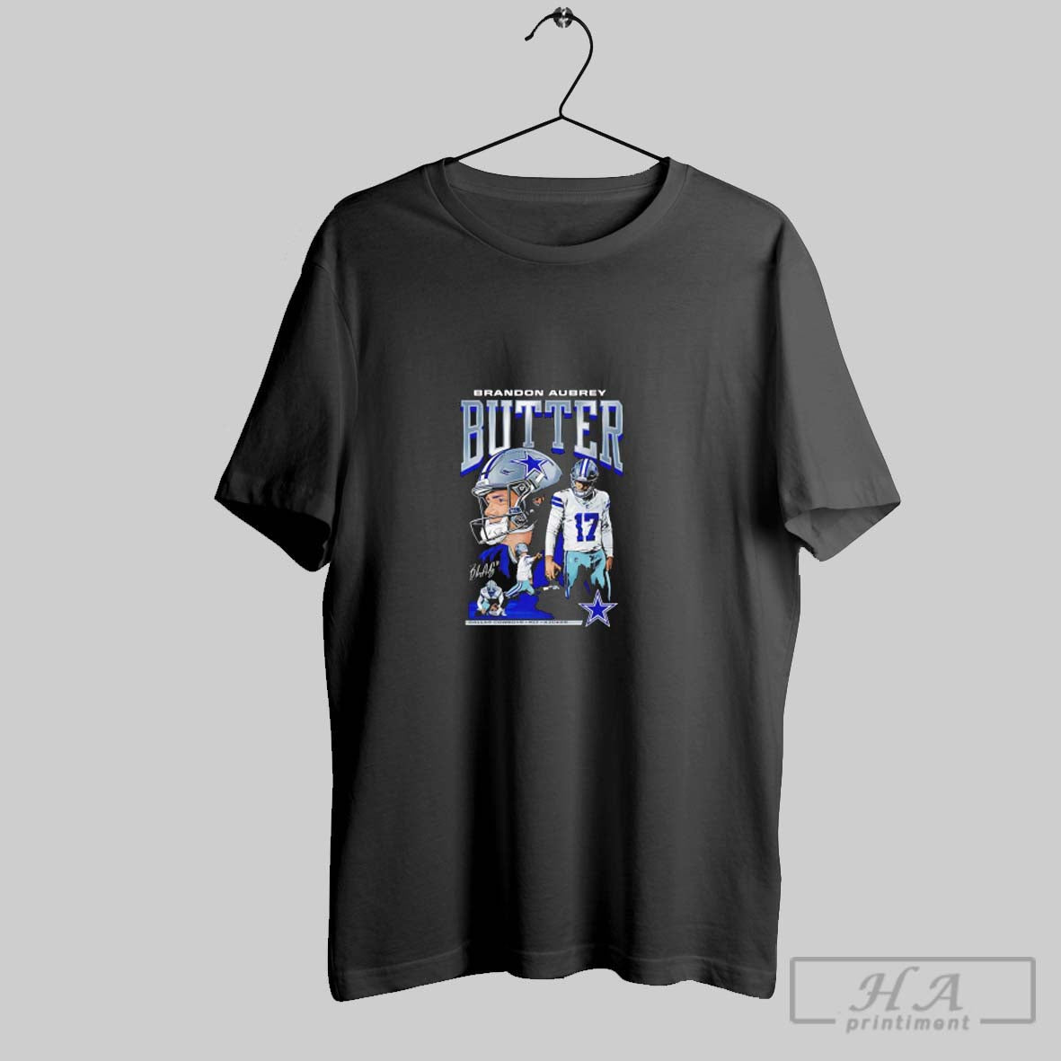 Cowboys Brandon Aubrey Butter Signature Hoodie Exclusive Fashion