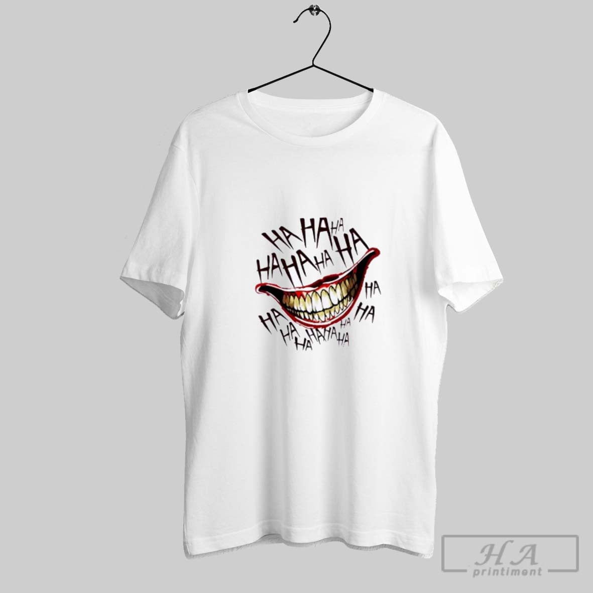 Creepy Joker Smile Hahahaha Long Sleeve Retro Fashion