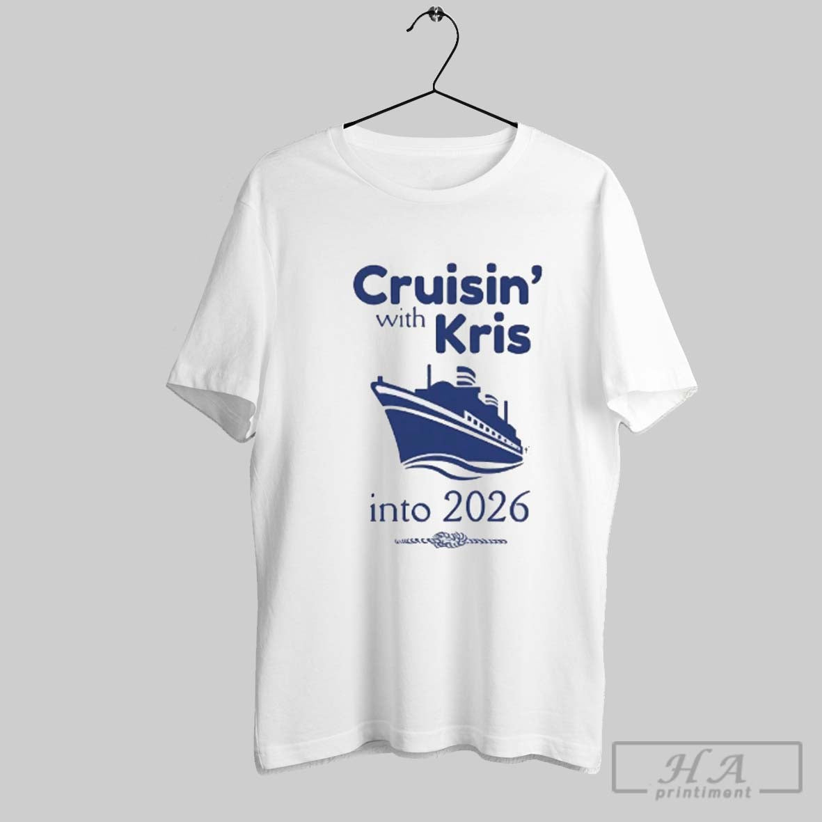 Cruisin Kris Cruise Ship Into 2026 Hoodie Retro Collection