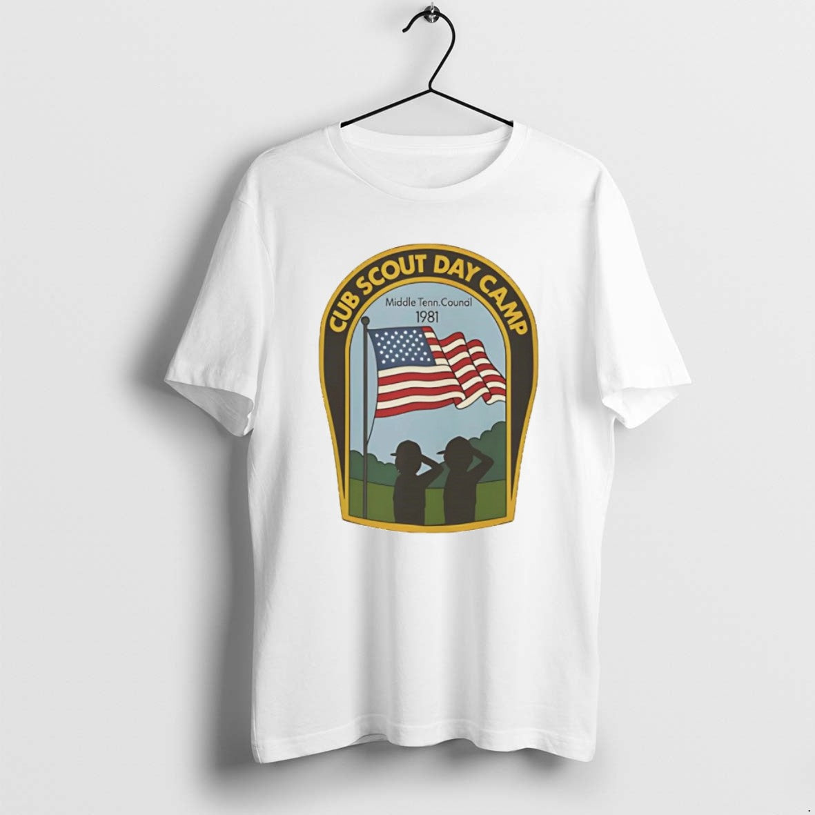 Cub Scout Day Camp Middle Tenn Council 1981 Shirt Retro Apparel