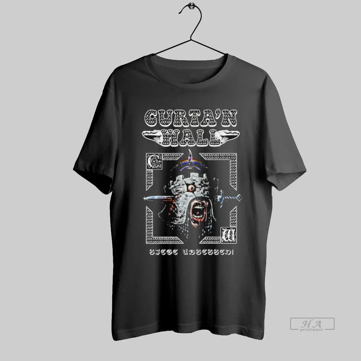 Curtan Wall Siege Ubsessed Alt Tee Elegant Outfit
