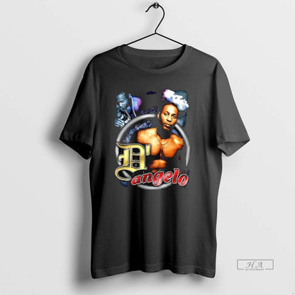 Dangelo Voodoo R And B Music Collage Sweatshirt Authentic Apparel