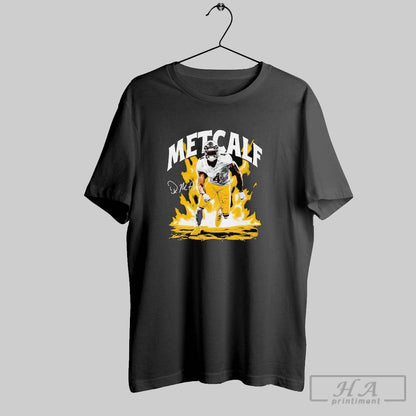 Dk Metcalf Aura Pittsburgh Steelers TShirt Trendy Gift
