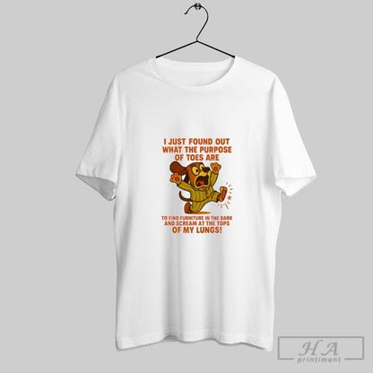 Dachshund I Just Found Out What Purpose Toes Tee Premium Art