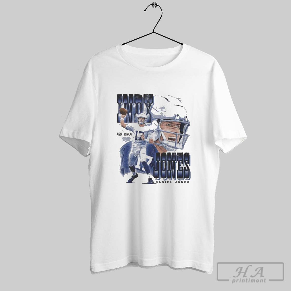 Daniel Jones Indianapolis Indy Jones Long Sleeve Retro Look