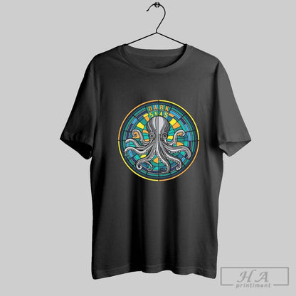 Dark Seas Octo Glass Pigment Tee Elegant Fashion