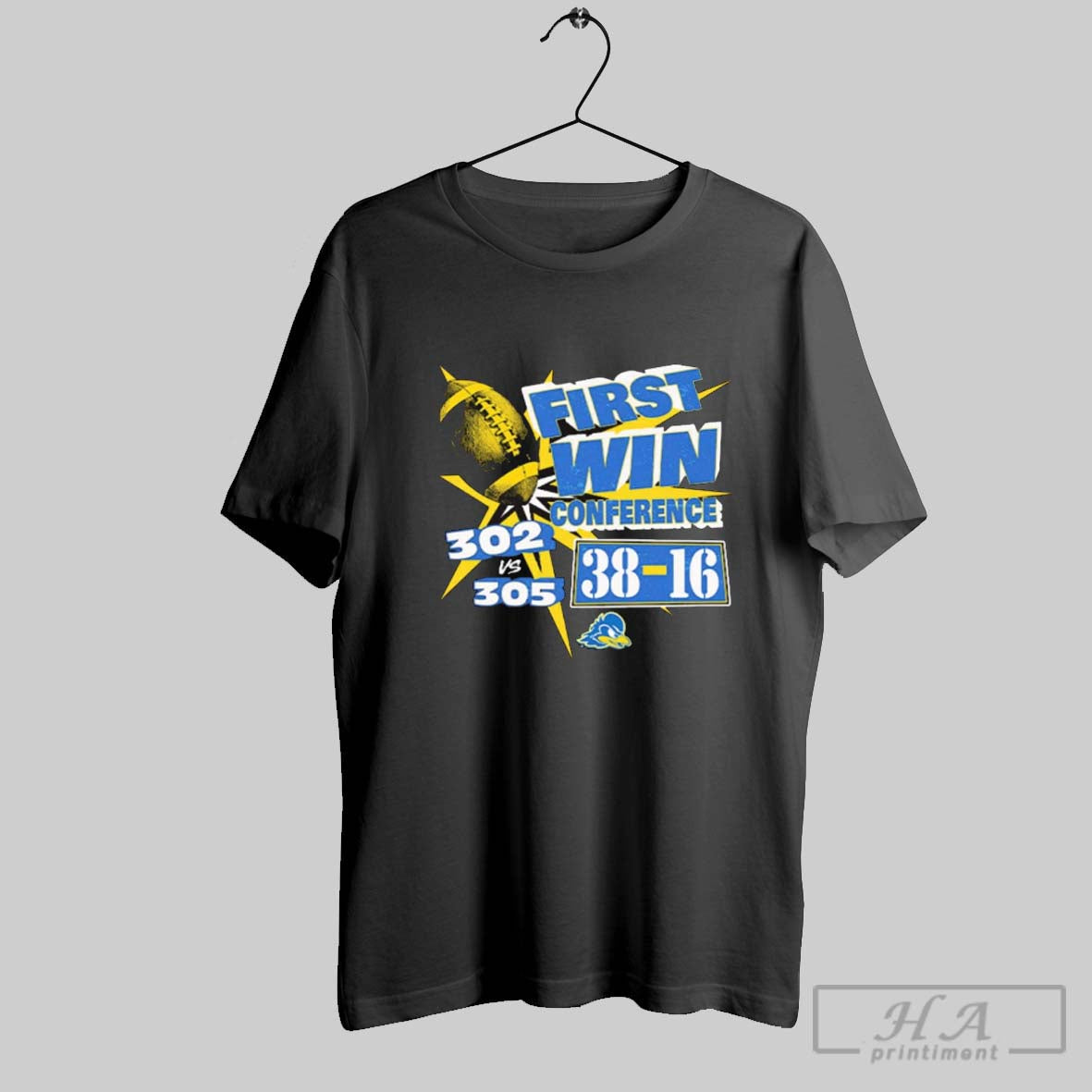 Delaware Fightin Blue Hens Ncaa Football First Conference Win 302 Vs