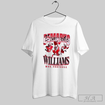 Demarko Williams 90S Wku Football Shirt Retro Look