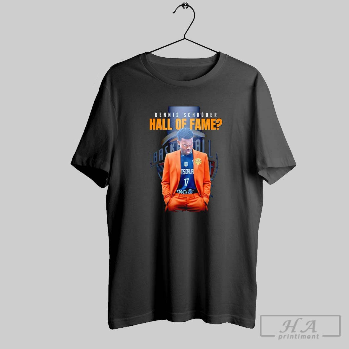Dennis Schroder Hall Famer TShirt Premium Fashion