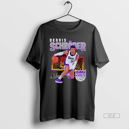 Dennis Schroder Backboard Shattering Sacramento Kings Shirt Classic