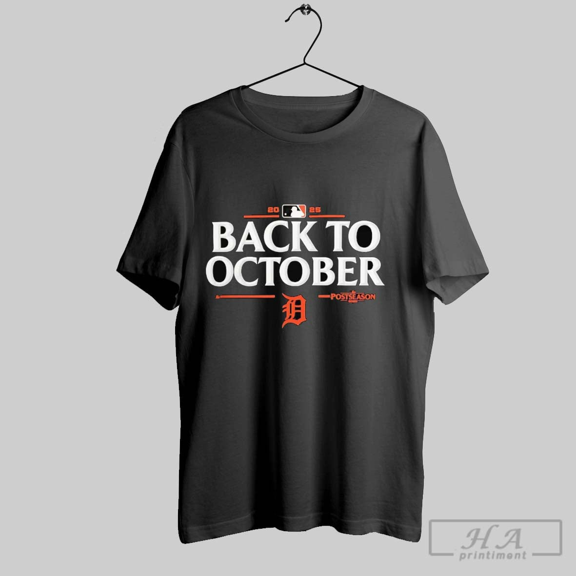 Detroit Tigers Back To October 2025 Mlb Postseason Tank Top Elegant