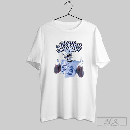 Dion Dawkins Buffalo Bills You Already Shnow Rivalries Tank Top