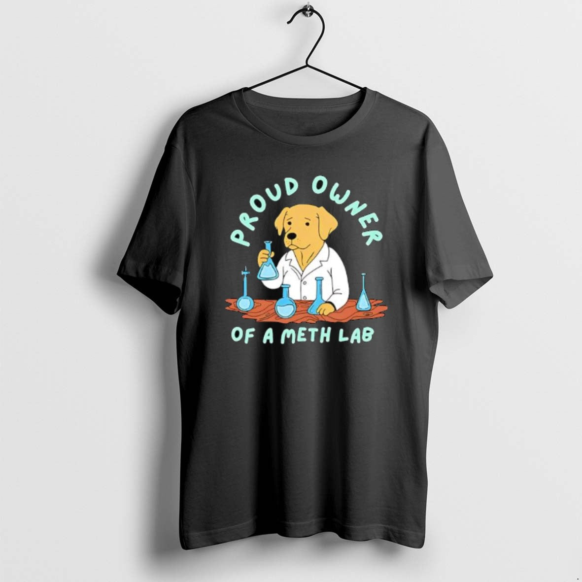 Dog Proud Owner Meth Lab Tank Top Stylish Fashion