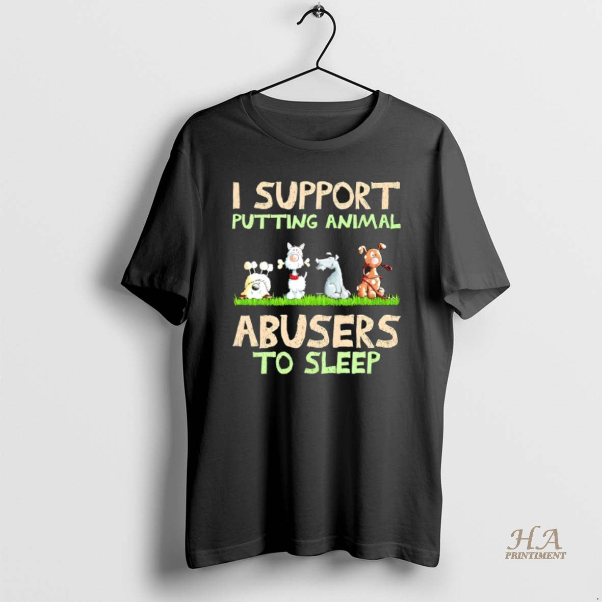 Dogs I Support Putting Animal Abusers To Sleep Sweatshirt Stylish