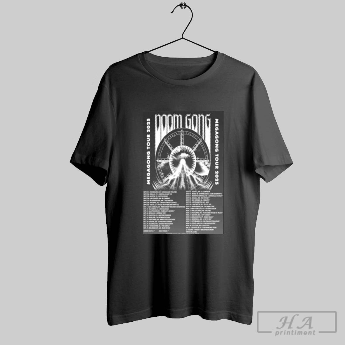 Doom Gong Megagong Tour 2025 Sweatshirt Elegant Gift