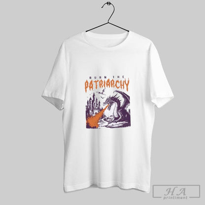 Dragon Burn Patriarchy Long Sleeve Retro Collection