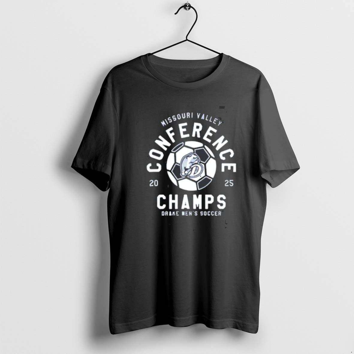 Drake Soccer Mens Conference Champs 2025 Tee Exclusive Outfit