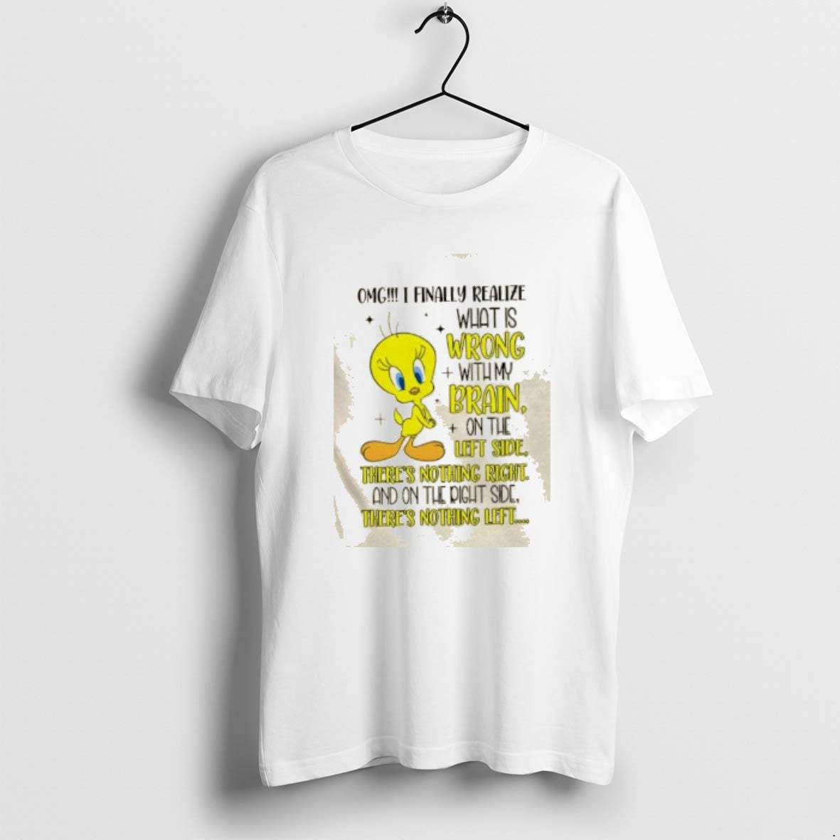 Duck Omg I Finally Realize What Is Wrong My Brain Shirt Trendy Art