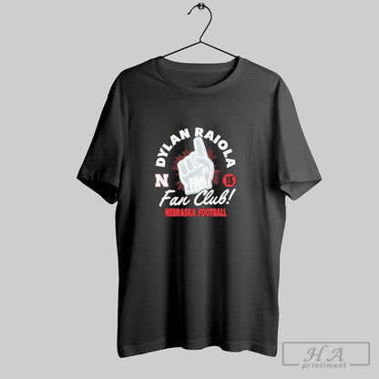 Dylan Raiola Club Nebraska Cornhuskers Long Sleeve Classic Design
