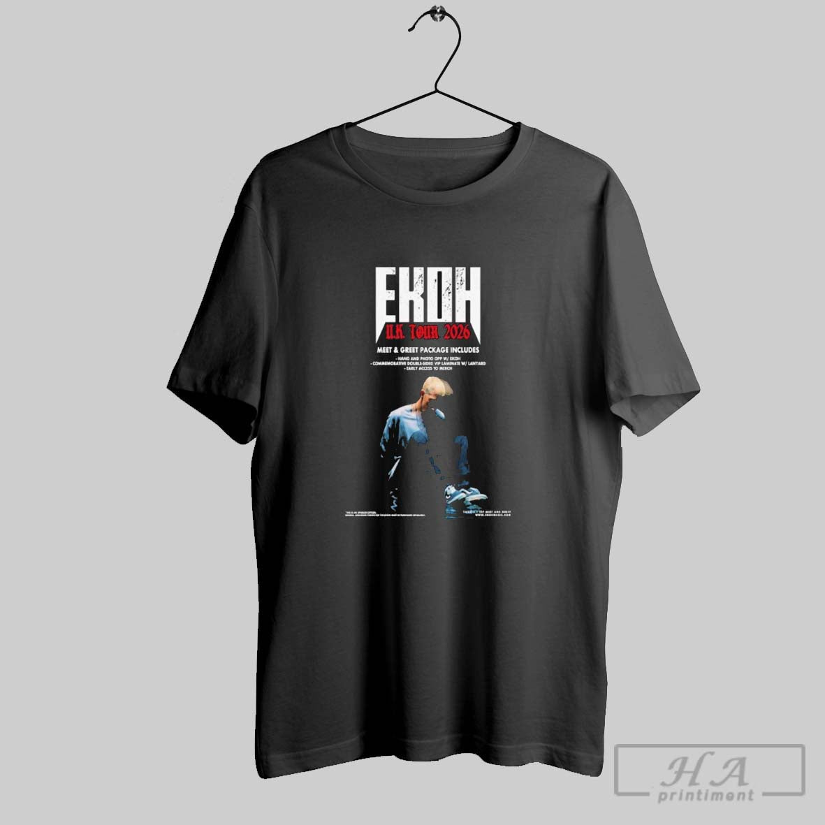 Ekoh Vip Meet And Greet Uk Tour 2026 TShirt Classic Art