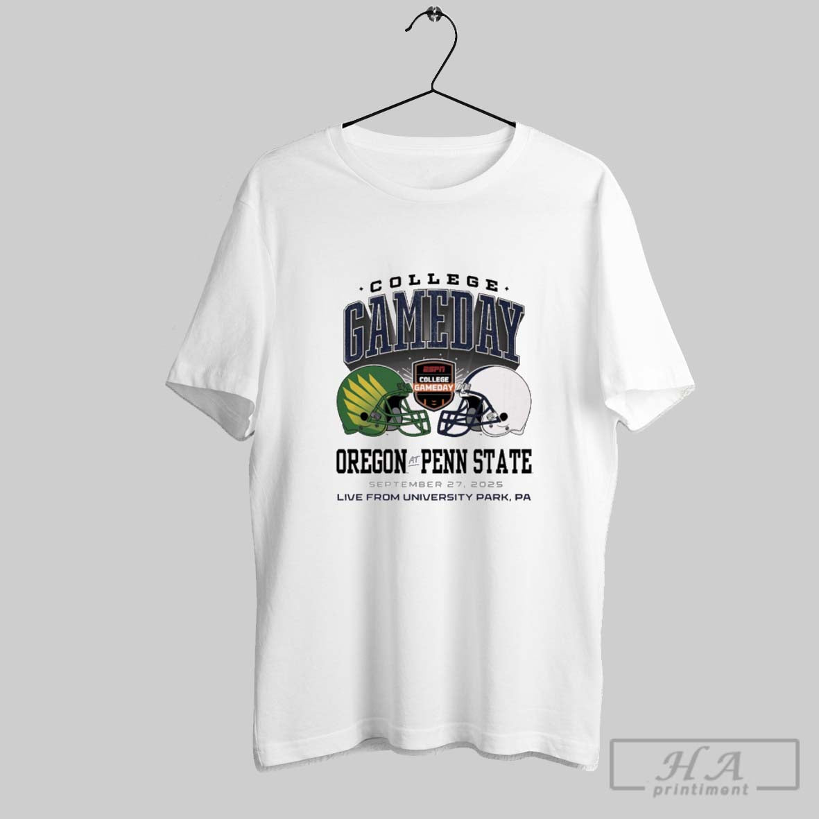 Espn College Gameday Oregon Ducks Penn State Nittany Lions Live From