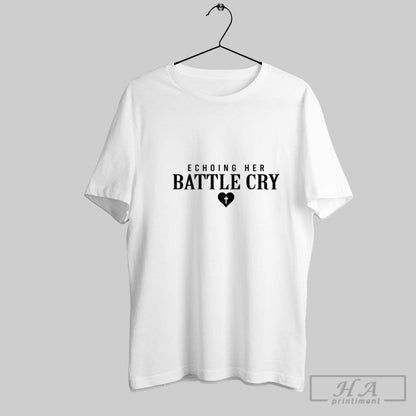 Echoing Her Battle Cry Battle Cry Erika Kirk Long Sleeve Stylish