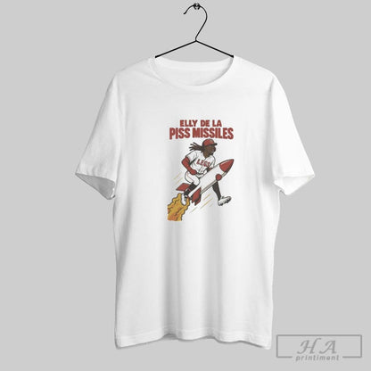 Elly De La Cruz Rocket Piss Missiles Reds Tank Top Exclusive Look