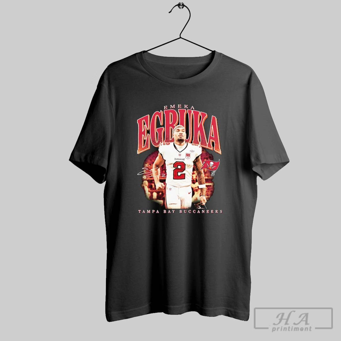 Emeka Egbuka Tampa Bay Buccaneers Signature Hoodie Elegant Look