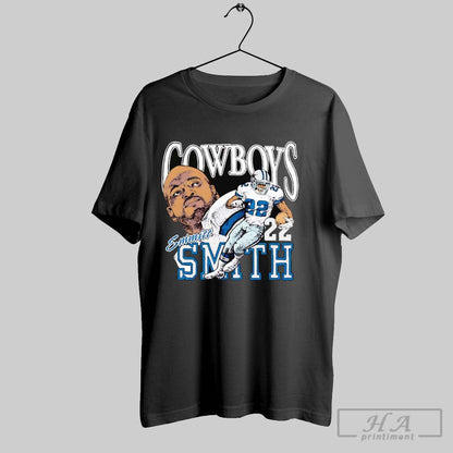 Emmitt Smith Caricature Player Dallas Cowboys Hoodie Elegant