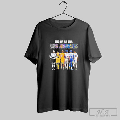 End Era Los Angeles Sports Teams Players Tee Exclusive Style