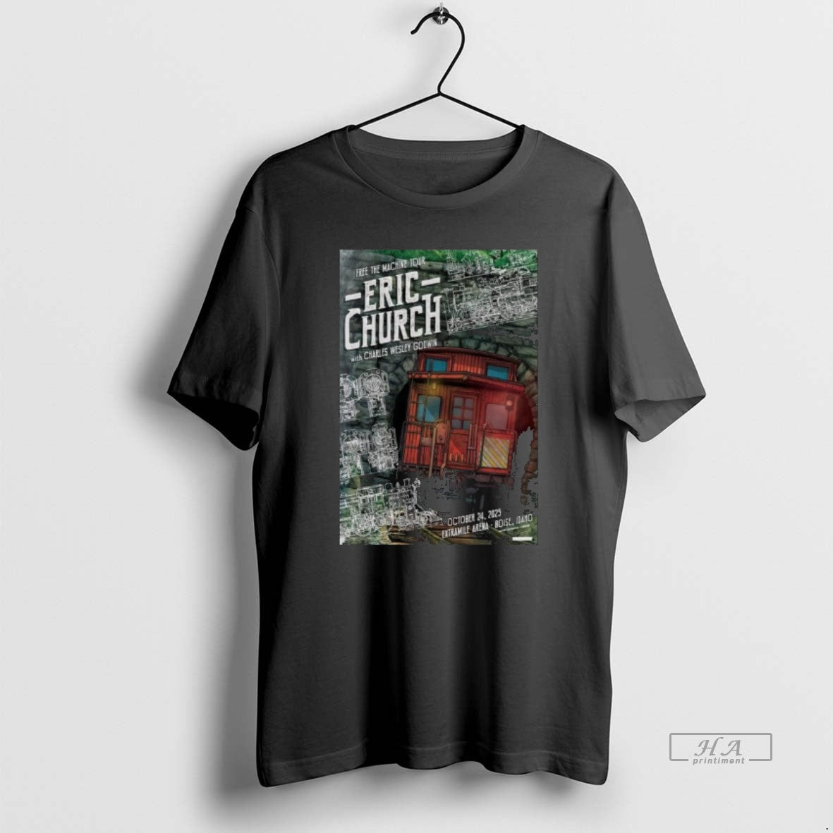 Eric Church Extramile Arena Boise Id Oct 24 2025 Long Sleve TShirt