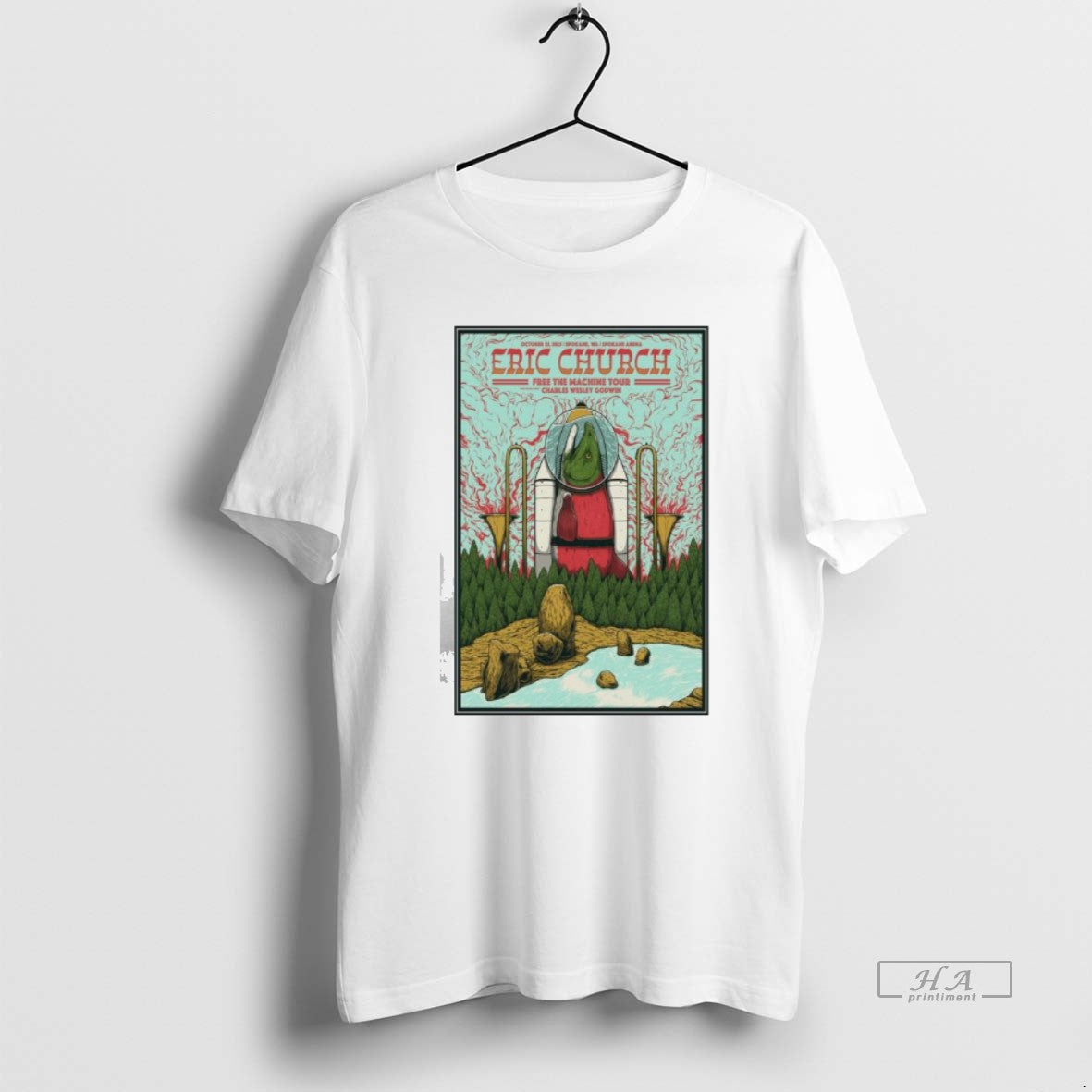 Eric Church Spokane Arena Spokane Wa Oct 25 2025 Long Sleeve Classic