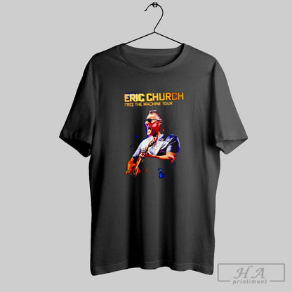 Eric Church Free Machine Tour 2025 2026 North America Schedule Shirt