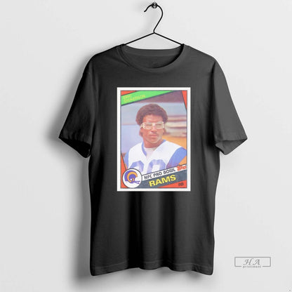 Eric Dickerson Trading Card Los Angeles Rams TShirt Vintage Gift