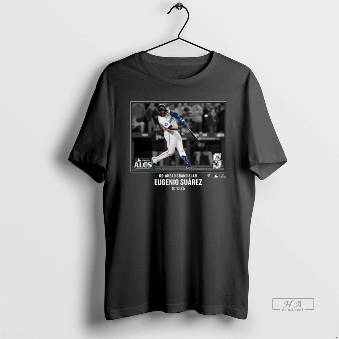 Eugenio Suarez Seattle Mariners 2025 Mlb Postseason Alcs Moment Go
