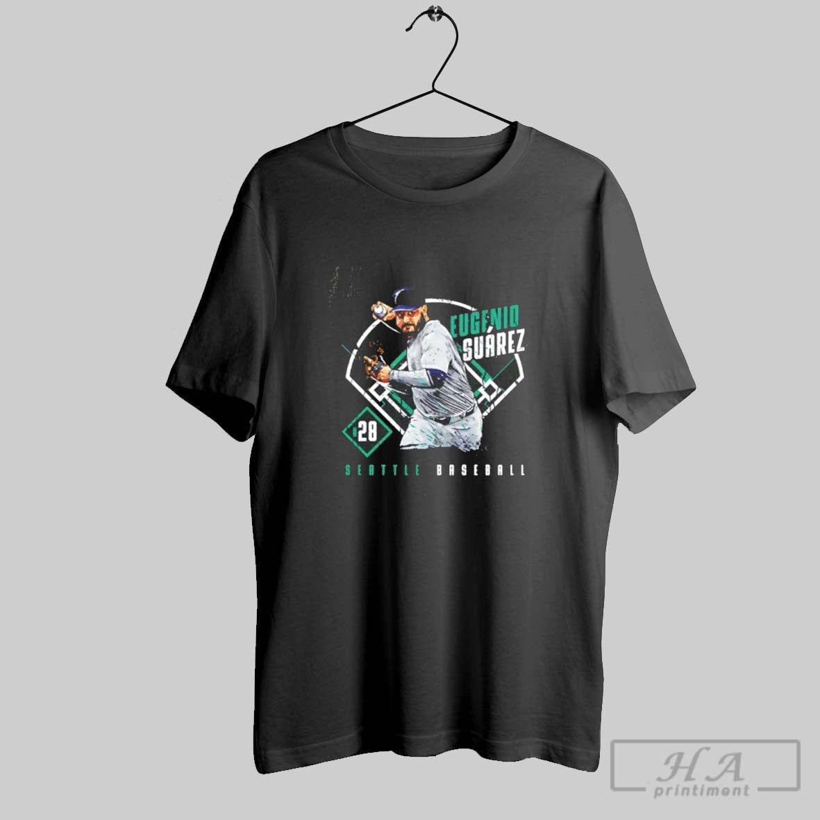 Eugenio Suarez Seattle Mariners Ballpark Long Sleeve Designer Look