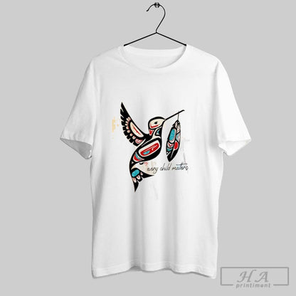 Every Child Matters Hummingbird Native Orange Days Tank Top Premium