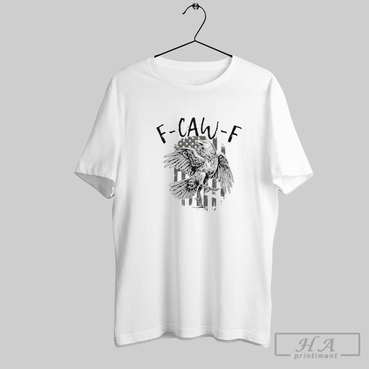 F Caw F Eagle American Flag Shirt Premium Look