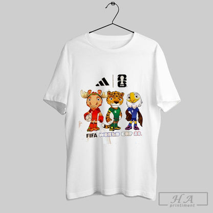 Fifa World Cup 2026 Fifa World Cup Mascot TShirt Modern Outfit