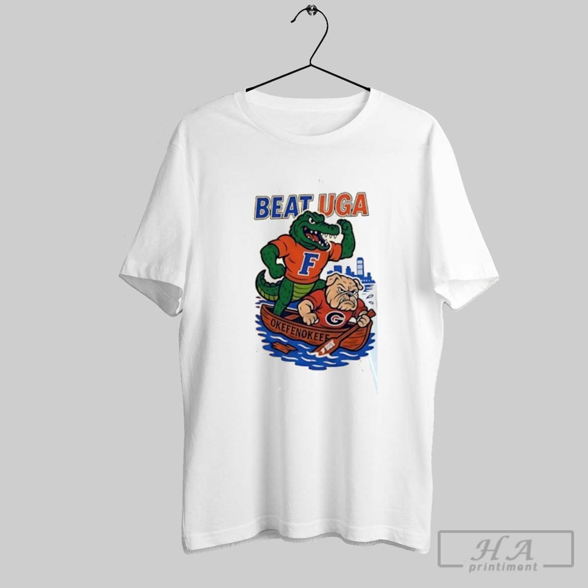 Florida Gators Beat Uga Georgia Bulldogs Okefenokee Hoodie Classic