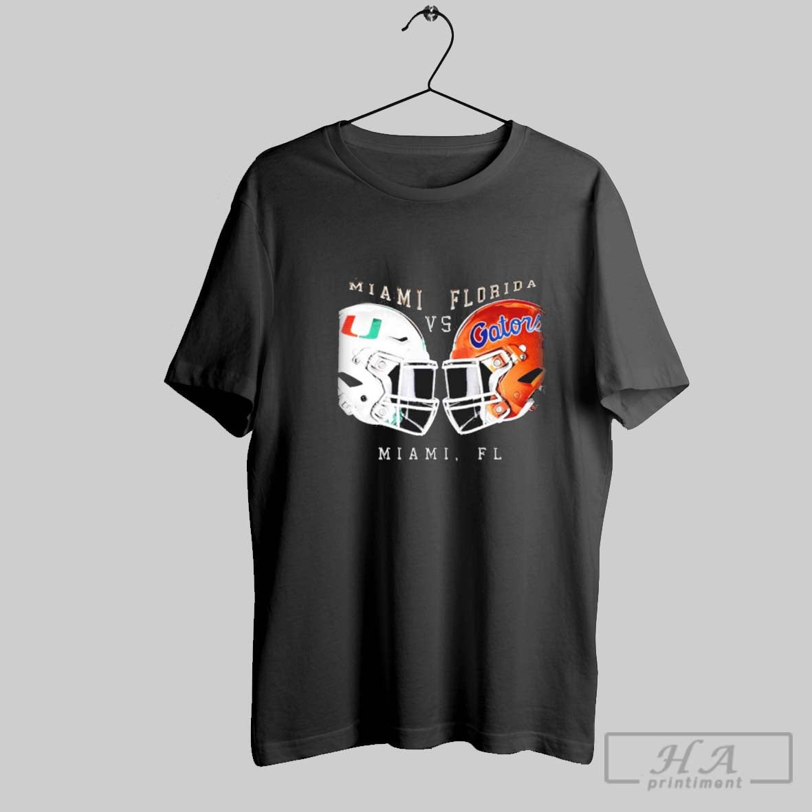 Florida Gators Vs Miami Hurricanes 2025 Head To Head Hoodie Modern
