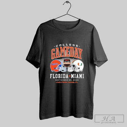 Florida Gators Vs Miami Hurricanes 2025 College Gameday Matchup Tank