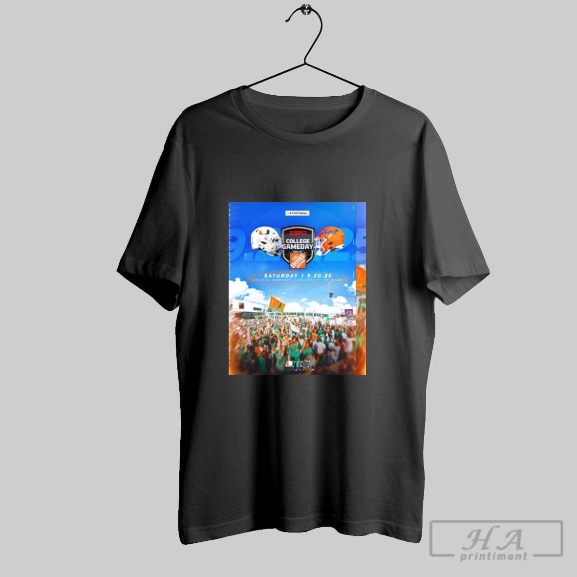 Florida Gators Vs Miami Hurricanes 2025 College Gameday Shirt Classic